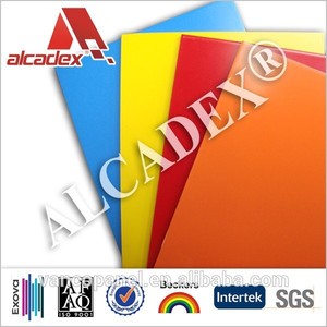 Stratification <span class=keywords><strong>panneau</strong></span> en plastique en aluminium, panneaux composites en aluminium, pe revêtement mural acp - Product Image 1