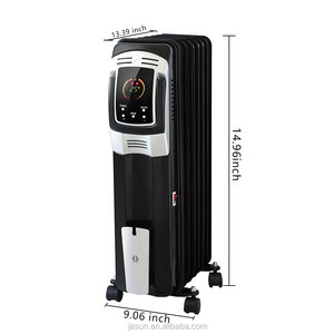Máy Sưởi Tản Nhiệt Chứa Dầu Điện Homeleader DF-150A7L-7, Máy Sưởi Dầu Toàn Bộ Phòng Với Màn Hình Hiển Thị LED, Hẹn Giờ 24 Giờ Và Remo - Product Image 2