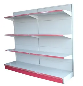 Store Shelf Supermarket Wire Mesh Shelf Gondola Grocery Store Display Shelf