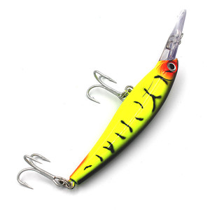Flotante minnow duro señuelos swimbait Pike cebo duro para la pesca baja señuelos ISCA pesca cebo artificial - Product Image 6