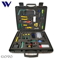 Kit d'outils d'assemblage de câbles GW-29C Herramientas De Fibra Kits avec découpeuse de tubes