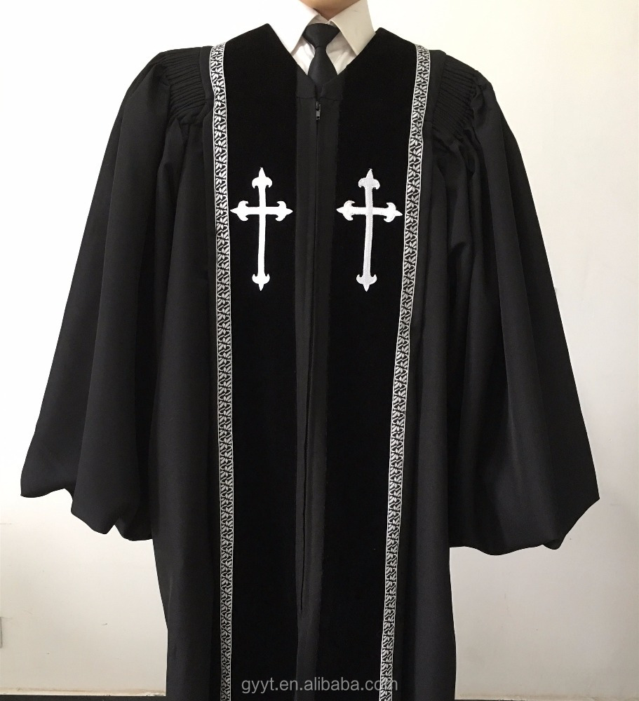 Платье для священника, одежда для церкви, дизайн с крестом для церкви, платье, униформа