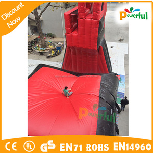 Gota segura inflable stunts <span class=keywords><strong>bolsa</strong></span> aire inflable acantilado salto - Product Image 2