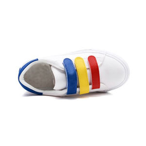 Choozii bastante casuales nuevo diseño de moda zapatos de cuero genuino blanco los niños <span class=keywords><strong>zapatillas</strong></span> de deporte - Product Image 4
