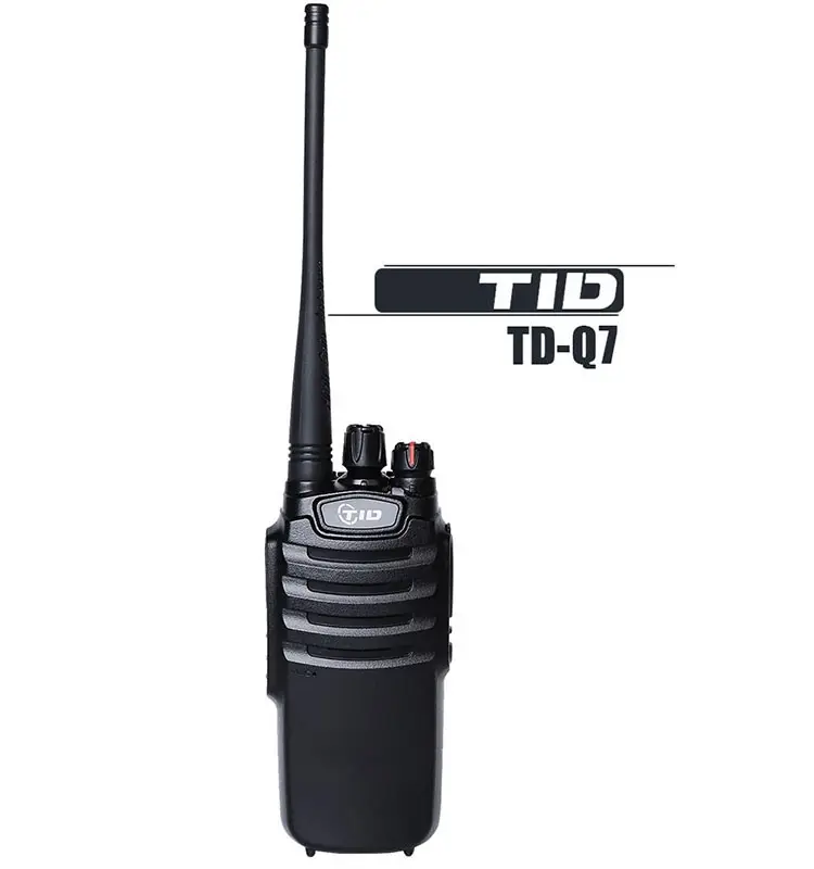 TID TD-Q7 portatile 4500 mah batteria VHF UHF walkie talkie 10 w subacquea security radio