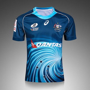 Hot sale dry fit sublimation printed team durable rugby jerseys - Product Image 4