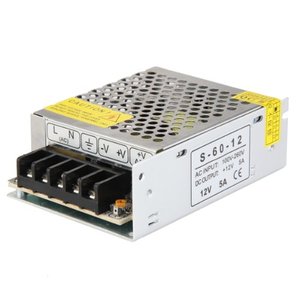 DC 12v 5A 60W interrupteur d'éclairage <span class=keywords><strong>LED</strong></span> alimentation AC DC <span class=keywords><strong>transformateur</strong></span> de puissance à découpage - Product Image 2