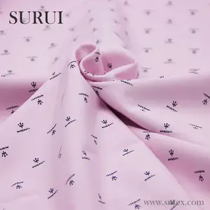 China supplier logo printed 65% polyester 35% cotton fabric for men's shirt