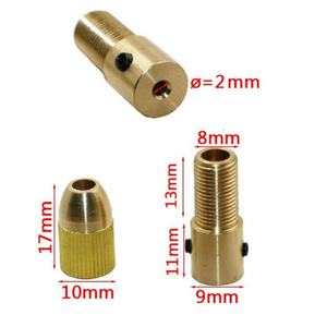 7 pièces 2mm/2.35mm/3.17mm 0.5-3.0mm Foret Électrique Pince <span class=keywords><strong>Micro</strong></span> Torsion Mandrin Outil Adaptateur Petite Perceuse À Main Électrique Rotatif - Product Image 2