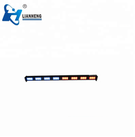 Barre lumineuse stroboscopique à double rangée, bâton de conseiller en trafic à LED ambre pour les camions LTDG9600-8