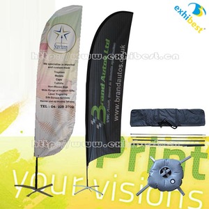Shipping to air <span class=keywords><strong>the</strong></span> US advertising beach flag wing flags - Product Image 5