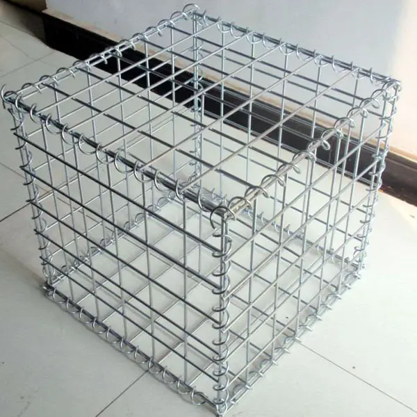 Keranjang Gabion Baja Galvanis/Jala Gabion Lasan/Dijual Gabion