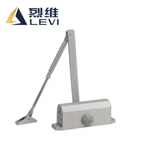 wholesale professional furniture hardware heavy duty fire 45kg door closer Two speed hydraulic soft door closer with strong arm