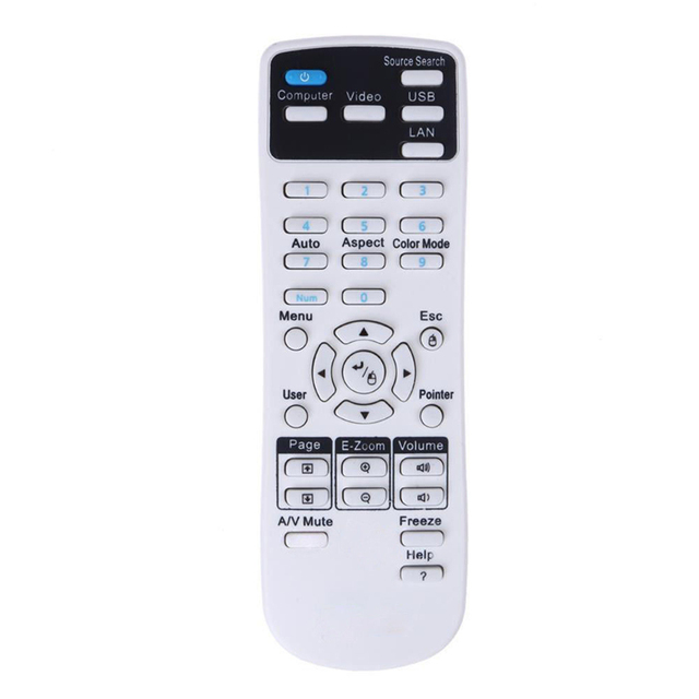 Replacement Remote Control for EPSON Projector EX3220 EX5220 EX5230 EX6220 EX7220 725HD