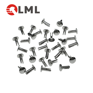 Lot de créoles percées, ensemble en cuivre et aluminium, fer forgé massif, Rivets cirés, OEM, ODM, Rivets - Product Image 3