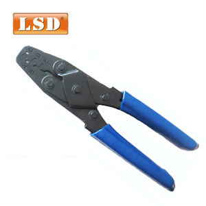 Alicate de prensado para crimpar terminales de barril abierto, terminales no aislados herramienta de prensado para enchufes crimpadora herramienta de mano LS-303B - Product Image 1