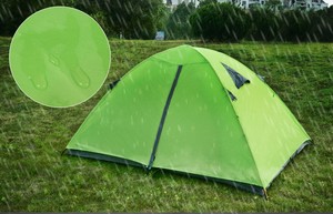 <span class=keywords><strong>Tenda</strong></span> ultraleggera di colore verde a doppio palo <span class=keywords><strong>in</strong></span> alluminio resistente alle intemperie <span class=keywords><strong>attrezzatura</strong></span> da <span class=keywords><strong>campeggio</strong></span> 2 <span class=keywords><strong>tenda</strong></span> uomo - Product Image 2