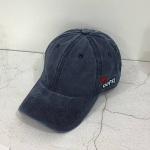 bordado oops tela de mezclilla de algodón de amor lavado sombrero de <span class=keywords><strong>gorra</strong></span> de béisbol 6panels <span class=keywords><strong>gorra</strong></span> de deporte - Product Image 6