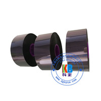 Ruban thermique TTO en résine de cire de couleur noire 55 mm * 700 m pour imprimante Videojet Domino Markem