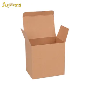 Großhandel 5 geschenk karte apple-Kunden spezifische Abmessungen Papier box mehrfarbige Optionen weiße Papp verpackung Box Kraft papier Geschenk box