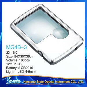 क्रेडिट कार्ड आकार एलईडी चश्मा शीशा 3X6X ब्लिस्टर पैकेज - Product Image 5