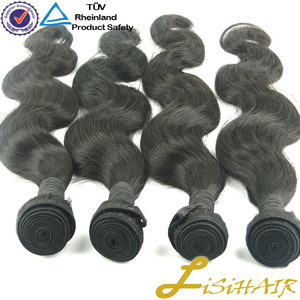Color natural sin procesar de la Virgen indian cola de caballo <span class=keywords><strong>el</strong></span> pelo remy - Product Image 1