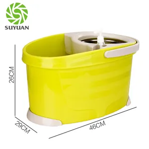 Top quality giallo verde 360 spin tornado mop
