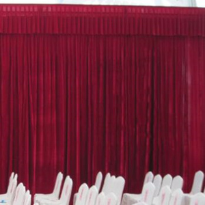 Tenda da Palcoscenico in Velluto 100% Poliestere per <span class=keywords><strong>Opera</strong></span>, Campione Gratuito, Tessuto per Tende a Finestra Piatta, Oscurante 99-100%, con Occhielli, Ignifugo - Product Image 5