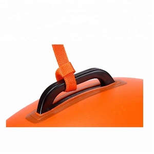 Flotador de remolque portátil de PVC 500D, boya de seguridad de natación ajustable en aguas abiertas para Triatlón - Product Image 3