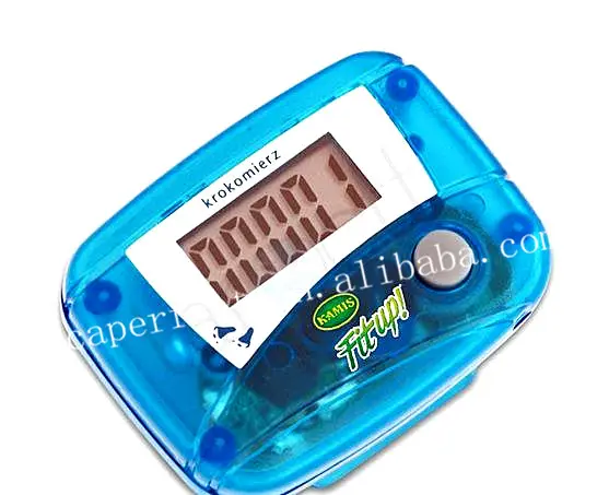 one button single function pedometer with battery simple operation
