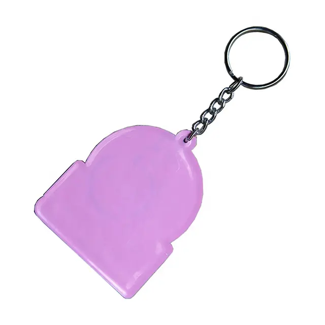 Soft PVC 2D Smile Face Custom Rubber Keychain ForためPromotion Gift