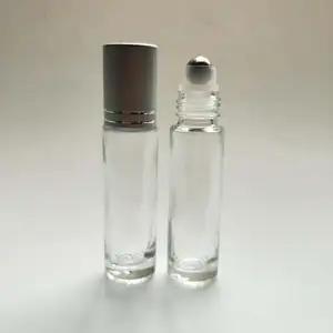 10ml Clear Essential Oil Glass Roll On Bottle Perfume Bottle For Essential Oil