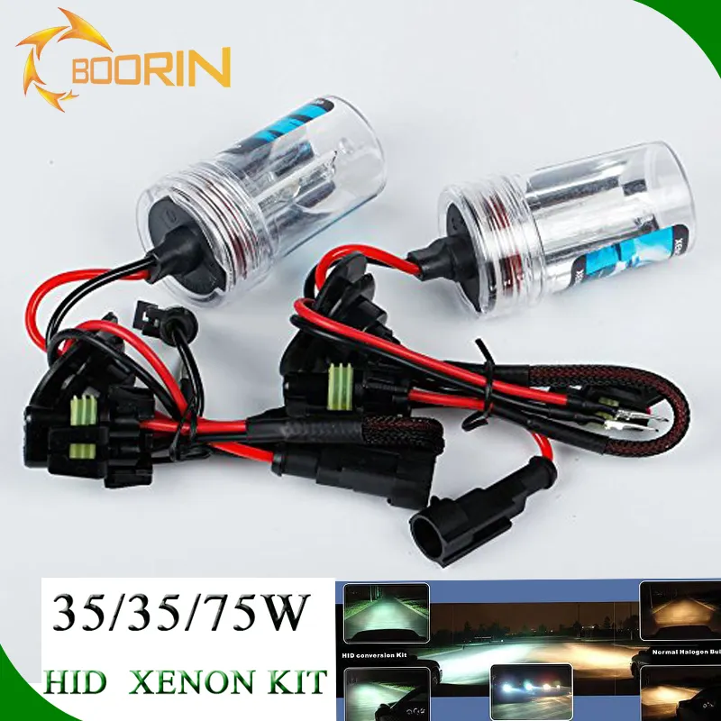 Xenon hid h4 h7 h9 h11h4 h1 ampul adaptörü 6000k 8000k 12000k standart hid xenon kiti 12v elektrikli araba otomobil parçaları araba