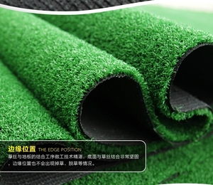 Tổng hợp thể thao cỏ Golf greens sân chơi bên cỏ bền PE vật liệu thời tiết kháng Cỏ Nhân Tạo Màu Xanh Lá Cây Turf - Product Image 2