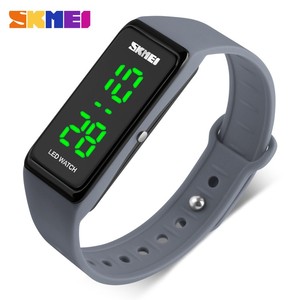 Skmei Reloj marka lüks erkekler spor kol saati aydınlık dijital Led İzle kadınlar moda bilezik su geçirmez dalış izle - Product Image 3