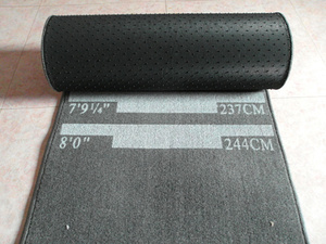 Karpet Pelindung Lantai Tikar Dart Karet & Serat Kustom - Product Image 4