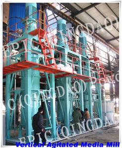Superfeine Mineralpulver-Schlämme Vertikale Rührwerkskugelmühle - Product Image 3