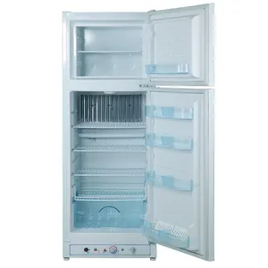 185-275L de queroseno de doble puerta nevera y congelador refrigerador