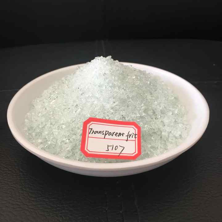 ceramic glaze frit manufacture and low temperature glass frit