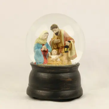 Jesus Christus Schneekugel Geburt Kristall kugel Schneeball Souvenir