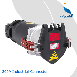 Ac 400 V 3 P + N + E internacional estándar CEE IEC 5 polos Saip Saipell 200A Industrial Plug and Socket para contenedores - Product Image 4