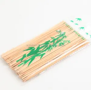 바베큐 대나무 스틱 바베큐 대형 대나무 패들 teppo 바베큐 나무 스틱 꼬치 긴 40 cm 핫도그 대나무 바베큐 스틱