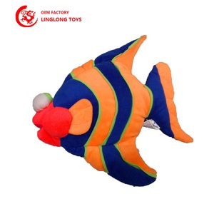 ตุ๊กตา<span class=keywords><strong>ปลา</strong></span>ยัดนุ่นรูปสัตว์ทะเลทำจากโพลีเอสเตอร์สำหรับเด็กทำจากวัสดุที่เป็นมิตรต่อสิ่งแวดล้อมออกแบบได้ตามที่ต้องการ - Product Image 4