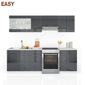Armoire en bois à prix compétitif Meubles <span class=keywords><strong>de</strong></span> <span class=keywords><strong>cuisine</strong></span> à haute brillance - Product Image 1