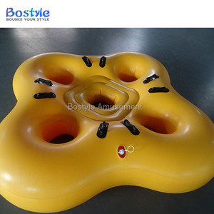 Glissière d'eau gonflable personnalisable de parc <span class=keywords><strong>aquatique</strong></span> de PVC double <span class=keywords><strong>tube</strong></span> pour des occasions d'intérieur/extérieur de maison, d'école et de mer - Product Image 4