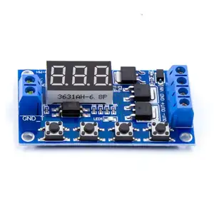 Tiempo de retraso interruptor de circuito doble MOSFET de Control en lugar de módulo de relé 12 24V para arduinos/24 servicio