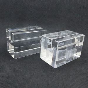 Cristal al por mayor titular de la tarjeta como regalo de <span class=keywords><strong>empresa</strong></span> o escritorio de oficina Set - Product Image 4