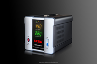 Régulateur de tension automatique numérique LCD KEBO, entrée 100V-260VAC, sortie 220V 110V, stabilisateur de tension 5000VA