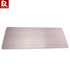Lámina de Metal de aluminio cepillado, línea de <span class=keywords><strong>cabello</strong></span>, acabado en caída de nieve, placa anodizada para decoración de pared y panel de dispositivos de sujeción para el hogar - Product Image 5