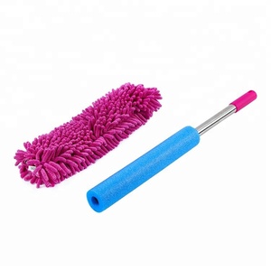 Khăn Lau Bụi Mịn Siêu Nhỏ Tay Cầm Kéo Dài Bằng Thép Không Gỉ Có Thể Giặt Được - Product Image 3